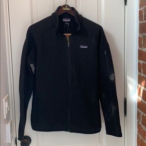 Patagonia better sweater jacket black size L NWT